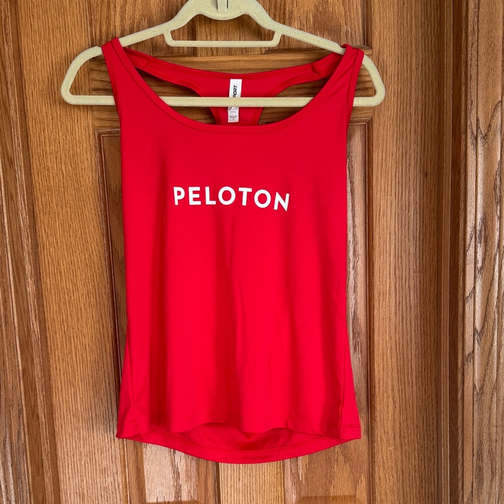 Peloton Bold Red Crop Top